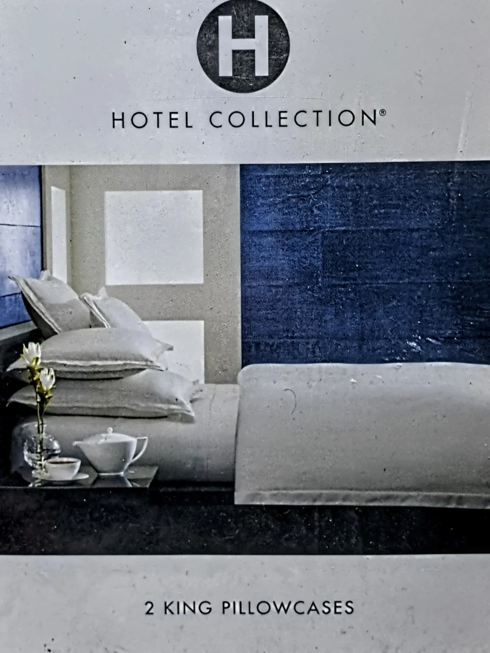 Hotel Collection King Pillowcases - Tan Beige Set NWT